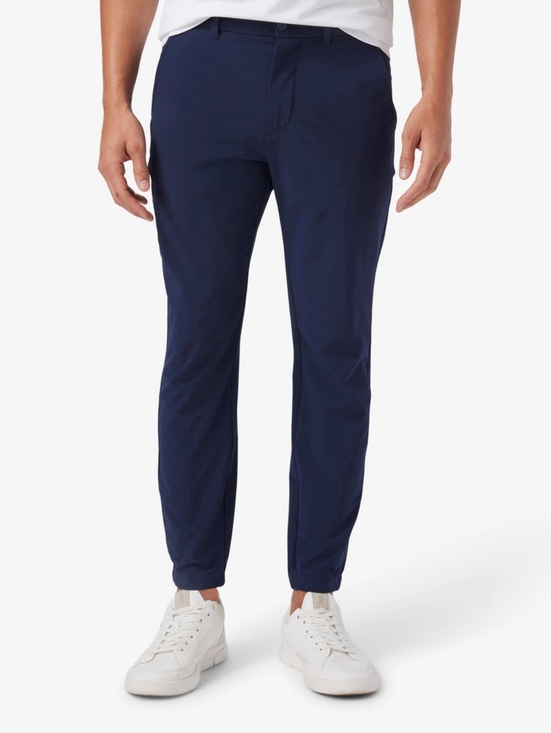 Mizzen+Main Other - Mizzen+Main Helmsman Slim Joggers Blue 30W Golf Performance Pants Stretch Travel